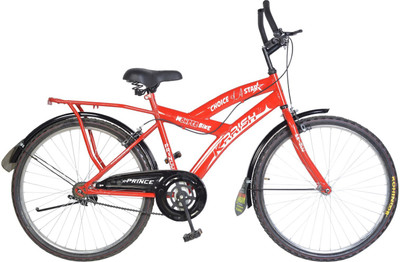 

Mustang® Prince Krish IBC Bike For Adults Red 26 T Mountain Cycle(Single Speed, Multicolor)