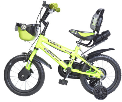 

Mustang® Momstar Stunt Bike For Kids Of 2-5Yrs Black&Green 14 T Recreation Cycle(Single Speed, Multicolor)