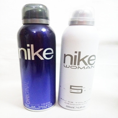 

Nike ORIGINAL AND 5TH ELEMENT Deodorant Spray - For Men & Women(400 ml, Pack of 2)