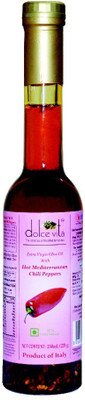 

Dolce Vita Extra Virgin Olive Oil With Hot Mediterranean Chilli Peppers, Olive Oil Plastic Bottle(250 ml)