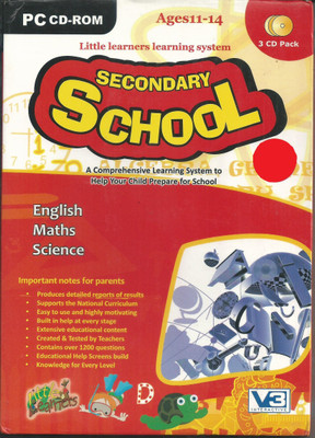

Little Learners Secondary School (Ages 11-14) 3 CD Pack(CD-ROM)