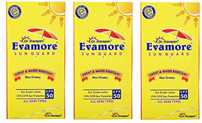 

Dr. Morepen EVA MORE Sun Guard pack of 3(25 g)