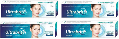 

leeford Ultrabrite skin cream packof 4(25 g)