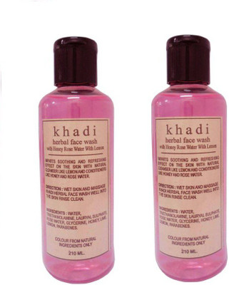 

PARVATI KHADI HONEY ROSE WATER WITH LEMON Face Wash(420 ml)