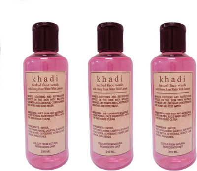 

PARVATI KHADI HONEY ROSE WATER WITH LEMON Face Wash(630 ml)