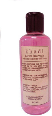 

PARVATI KHADI HONEY ROSE WATER WITH LEMON Face Wash(210 ml)