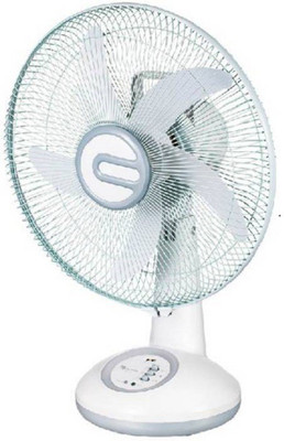 

WDS 14" DP 7611 PORTABLE RECHARGEABLE TABLE FAN 5 Blade Table Fan(WHITE) 5 Blade Table Fan(White, Pack of 1)