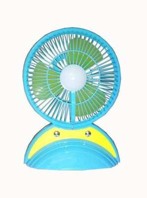 

Bluebird ™ JY - 6880 Table with Emergency Light with USB Mobile Charging Port 3 Blade Table Fan(Blue, Pack of 1)