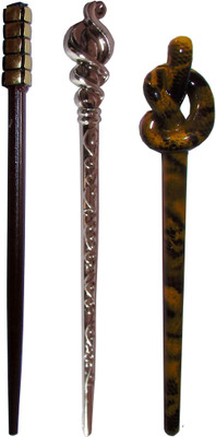 

lurid Combo of Multi Color Juda Sticks Bun Stick(Multicolor)