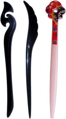 

maintenance Combo of Multi Color Juda Sticks Bun Stick(Multicolor)