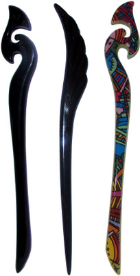 

despot Combo of Multi Color Juda Sticks Bun Stick(Multicolor)