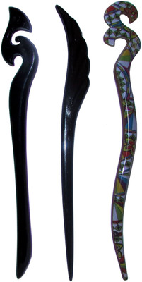 

liaison Combo of Multi Color Juda Sticks Bun Stick(Multicolor)