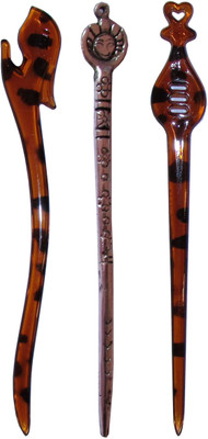 

deductible Combo of Multi Color Juda Sticks Bun Stick(Multicolor)