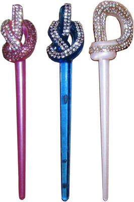 

pronunciation Combo of Multi Color Juda Sticks Bun Stick(Multicolor)