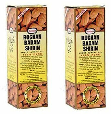 

Hamdard Roghan Badam Shirin Pack of 2 Hair Oil(200 ml)