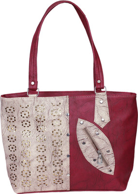 

Vivaan Shoulder Bag(Maroon, Tan)