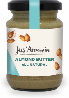 Jus' Amazin Almond Butter- All Natural (125 g) 125 g