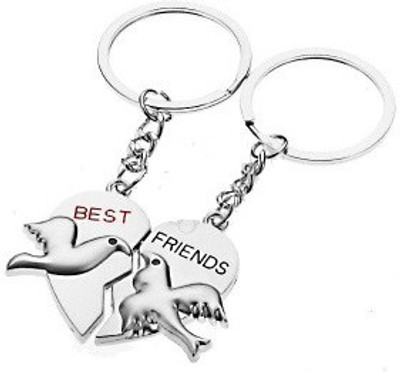 

Generic Megnetic Metal Keychain "Best Friend" partition Key Chain