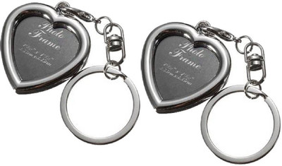kd collections KD-304 Valentine Heart Shape Photoframe Keychain Combo Key Chain