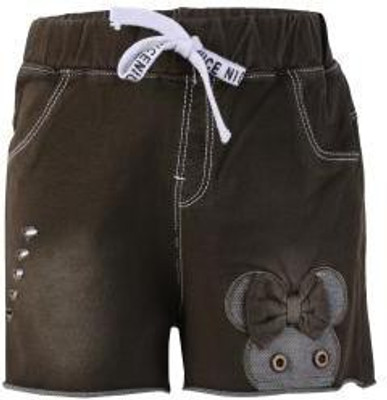 

Blisara Short For Girls Party Solid Cotton(Brown, Pack of 1