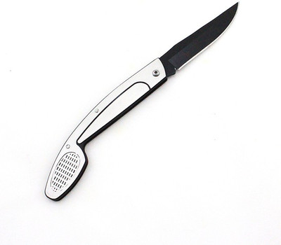 

Military Green Black and Silver Folding Knife 06 Knife, Multi Tool, Survival Knife, Campers Knife, Pocket Knife(Black, Silver)