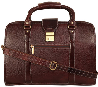 

HYATT 15.6 inch Laptop Messenger Bag(Brown)
