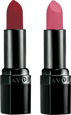 

Avon True Color Perfectly Matte Lipstick(Wild Cherry, Pure Pink, 8 g)