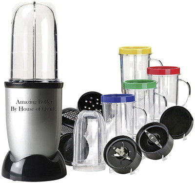 

House of Quirk 21 500 W Juicer Mixer Grinder(White, 21 Jars)