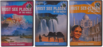 

Reader's Digest - Must See Places of the World - Marvels of Mankind, Wildlife Treasures, Planet Earth, 3 DVD Set [dvd_audio] … DVD Standard Edition(English - Reader's Digest)