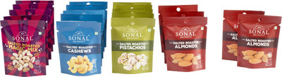 

Sonal Tiffin Delight Assorted Nuts(240 g, Pouch)