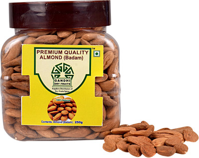 

Gandhi Dry Fruits Mamra (Badam) Almonds(250 g, Box)
