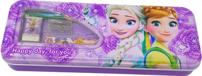 

Parteet p-Box Cartoon Art Plastic Pencil Box(Set of 1, Multicolor)