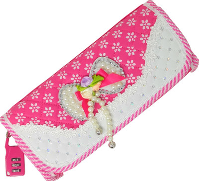 

Parteet Pouch Cartoon Art Polyester Pencil Box(Set of 1, Multicolor)