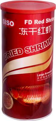 

Shivi Pets SISO FD Red Shrimp Shrimp 130 g Dry Fish Food