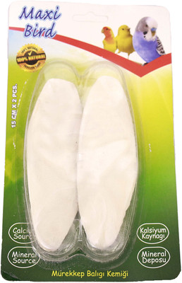 

Shivi Pets Maxi Fit Mineral Cuttlefish Bone (1 Packet of 2 Pcs Inside) Pure Natural Product Good for Bird's Health 2 Dry Bird Food 48 g Dry Bird Food