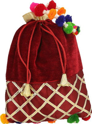 

Cinco CCP027 Potli(Maroon)