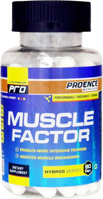 

Proence Muscle Factor 60 capsules Glutamine(60 g, Unflavored)