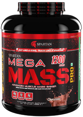 

Spartan Weight Gainers/Mass Gainers(2500 g, Chocalate)