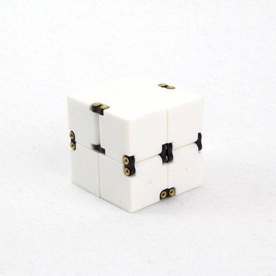 

Spgift Infinity Cube Fidgets EDC Stress Relief Toy white(1 Pieces)