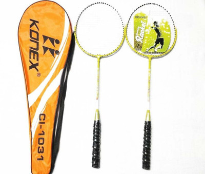 

KK Konex Badminton Racquet 1031-1 piece Green Strung Badminton Racquet(G3 - 3.5 Inches, 500 g)