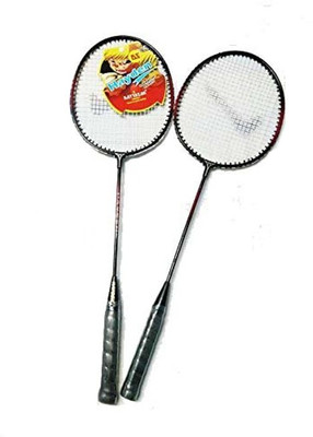 

HeadTurners Hayden Badminton Racquet-Set of 2 White Strung Badminton Racquet(G3 - 3.5 Inches, 350 g)