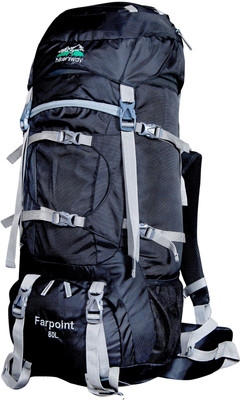 

hiker's way Hw-8001 Rucksack - 80 L(Black)