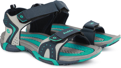 

Lotto Men Grey::Blue Sandals