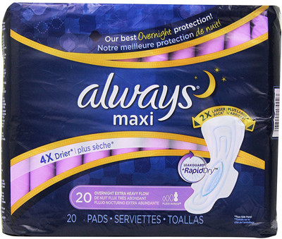

Always Overnight Sanitary Pad