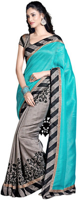 

Poornathava Woven Fashion Art Silk Saree(Multicolor)