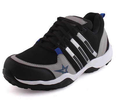 

Riya Comfortable light weighted Running Shoes For Men(Black
