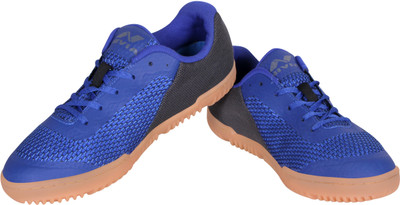 

Nivia Gloster Badminton Shoes For Men(Blue