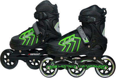 

Hipkoo Sterling Pace Wheel Size 100mm In-line Skates - Size 6-8 UK(Multicolor)