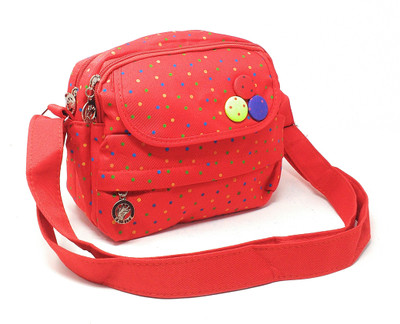 

Shoppers Planet Girls Multicolor Canvas Sling Bag