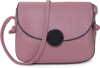 

Stilvoll Women Pink PU Sling Bag